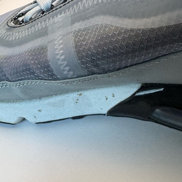 Nike Air Max 2090 Mens Shoes Size 10.5 Wolf Gray Yellow Black Running Athletic - Picture 16 of 16